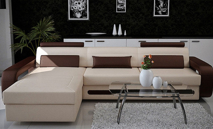 Ikari - 2sC - Leather Sofa Lounge Set